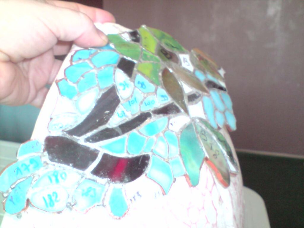 Abat jour Glycine fabrication